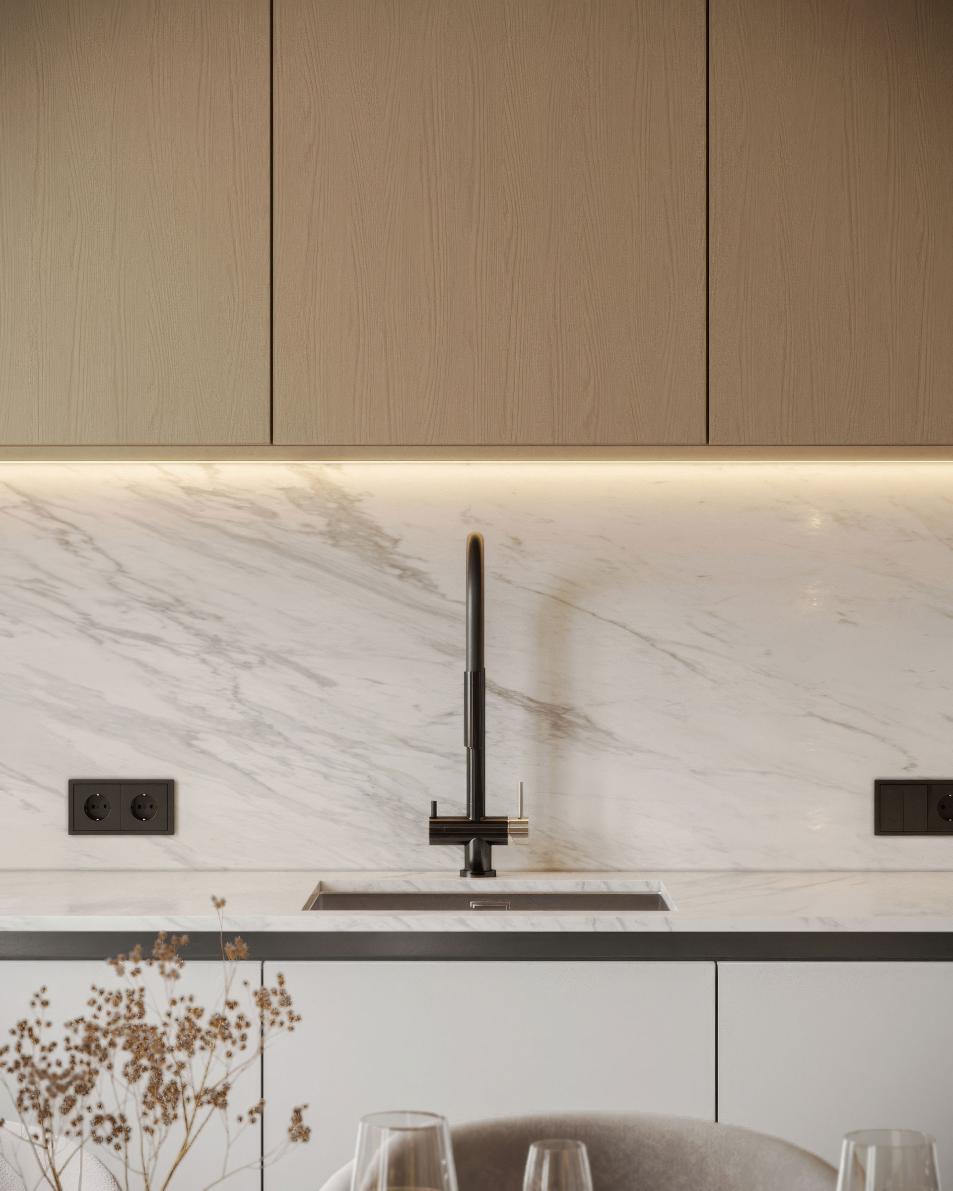 Knightsbridge Residence — interior design & visualization, image 3